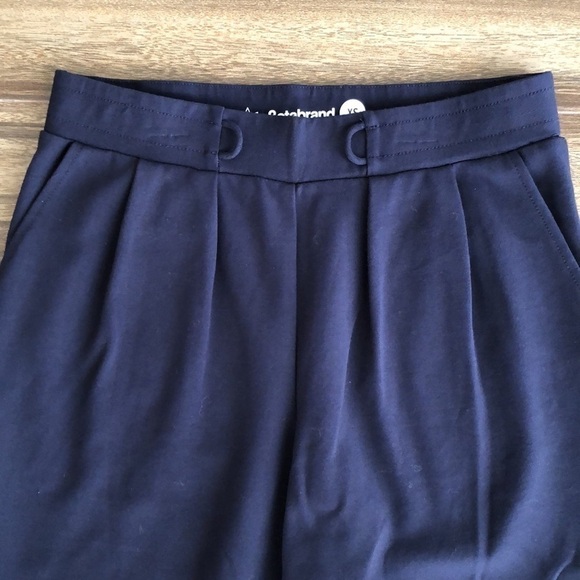 Betabrand Skinny Leg Soho Joggers in Navy Blue, XS - Picture 6 of 14